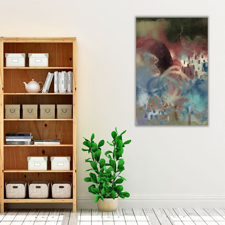 white framed canvas living room centerpiece