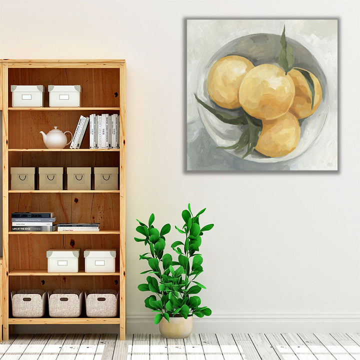 yellow and neutral kitchen art – classic still life