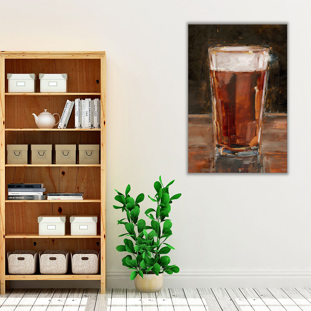 neutral kitchen art – sophisticated liquid texture