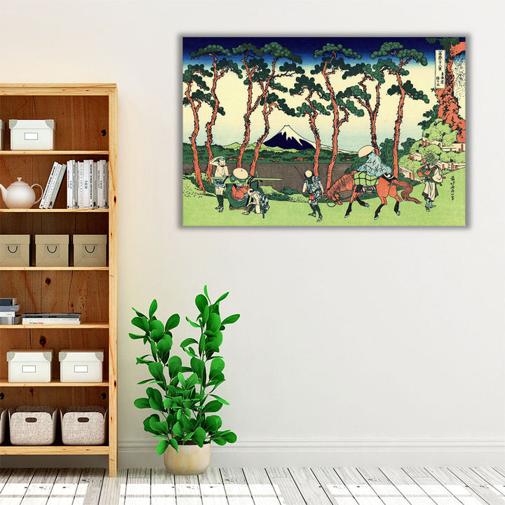 Hodogaya On The Tokaido - Canvas Print Wall Art