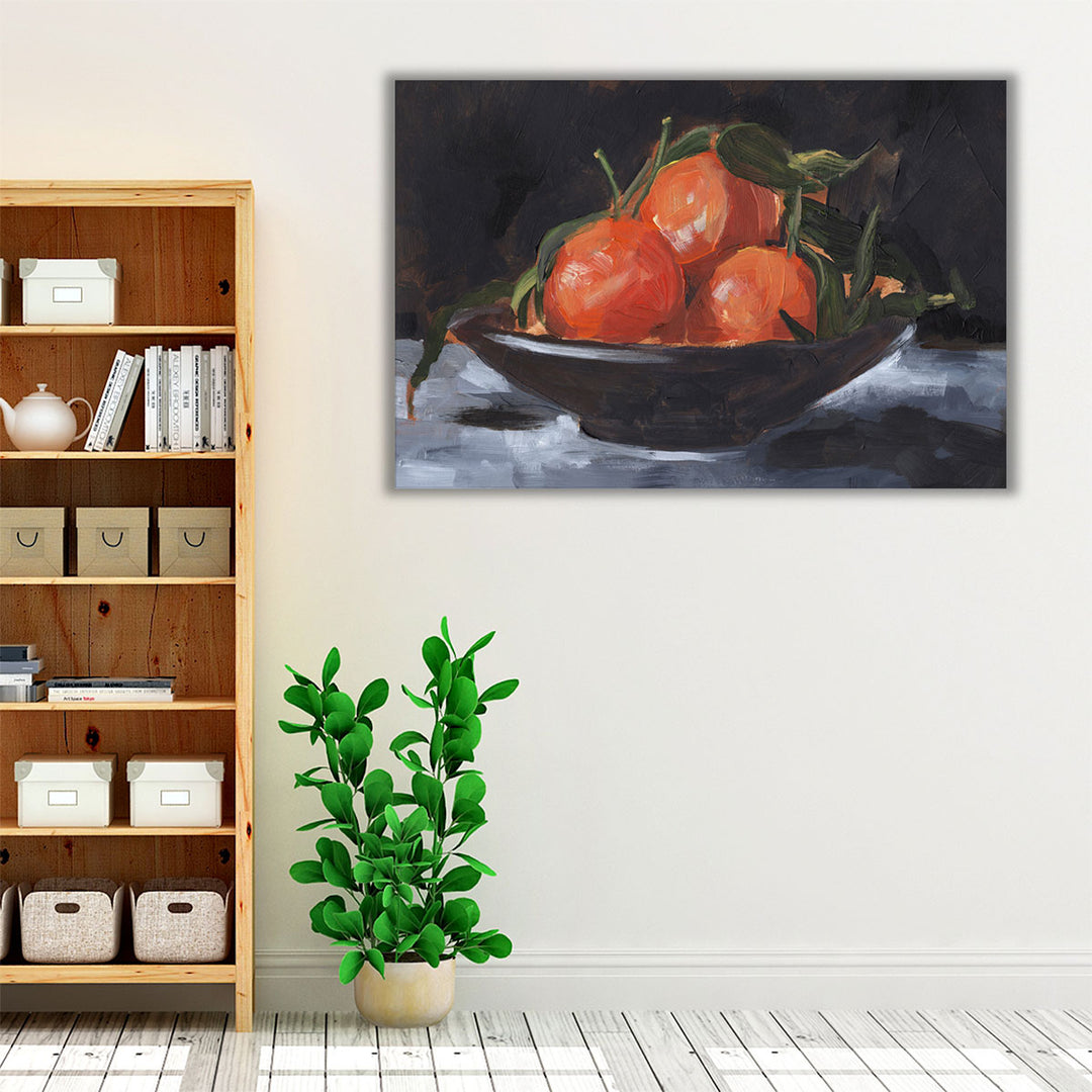 Kitchen wrapped canvas fruit art print