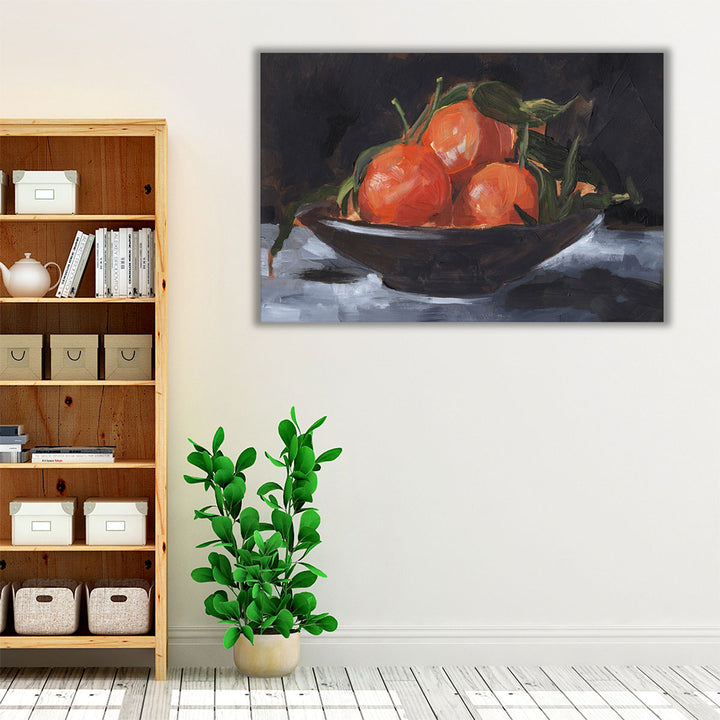 Kitchen wrapped canvas fruit art print