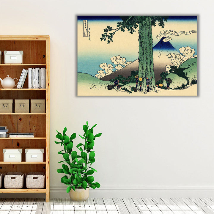 Green blue and neutral wall art with rustic feel