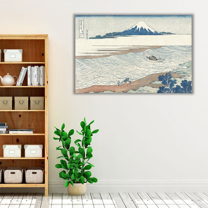 The Jewel River in Musashi Province, 1830–1833 - Canvas Print Wall Art