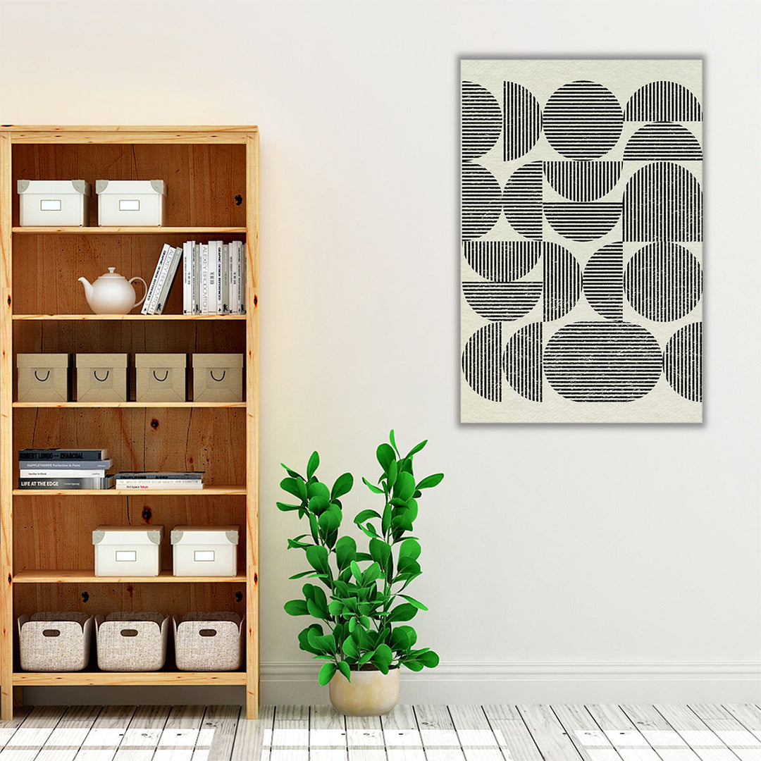 Modern wall art for hallway or living room display