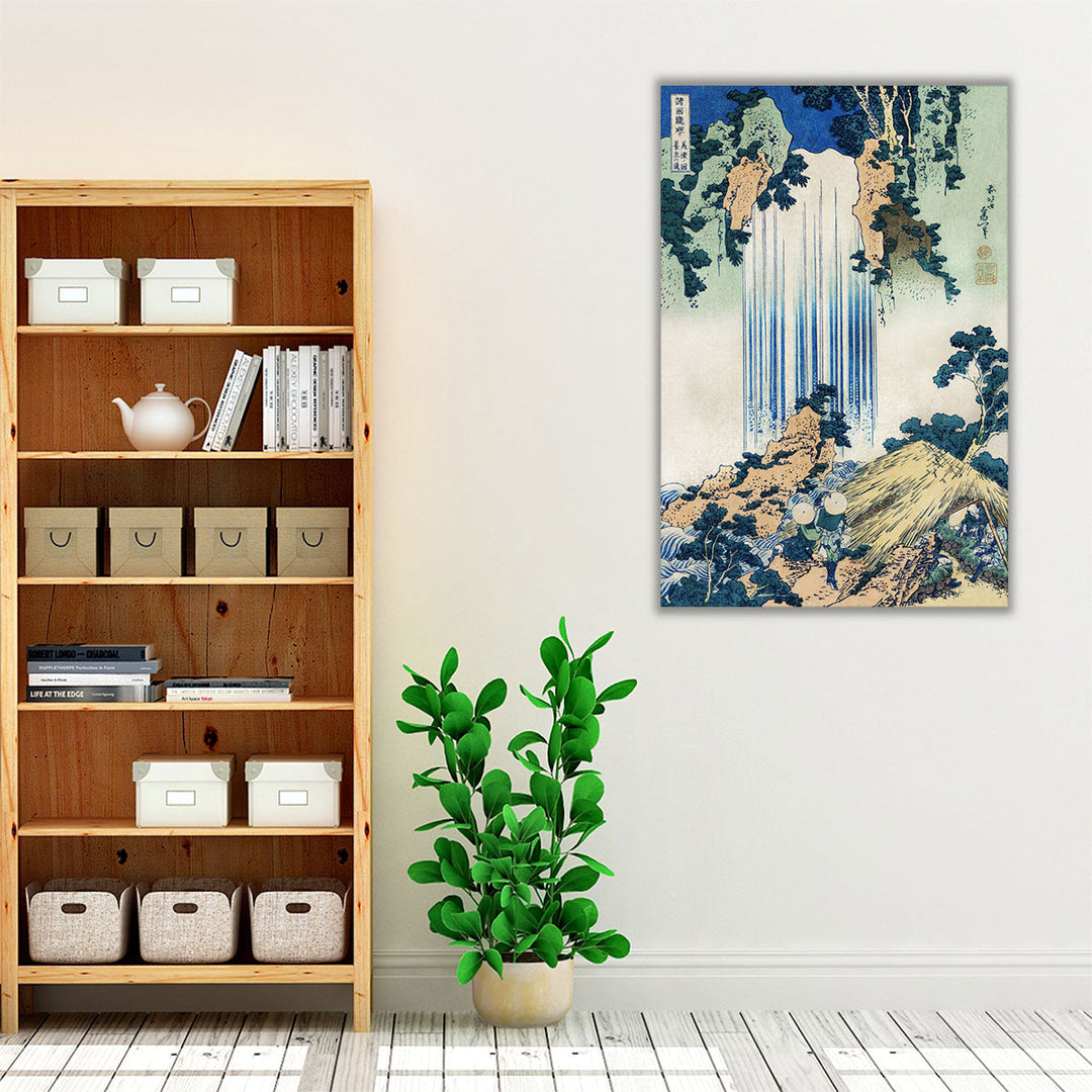Yoro Waterfall in Mino Province, 1760-1849 - Canvas Print Wall Art