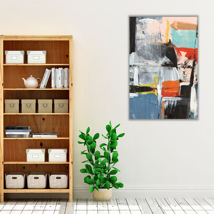 Erratic Marks II - Canvas Print Wall Art