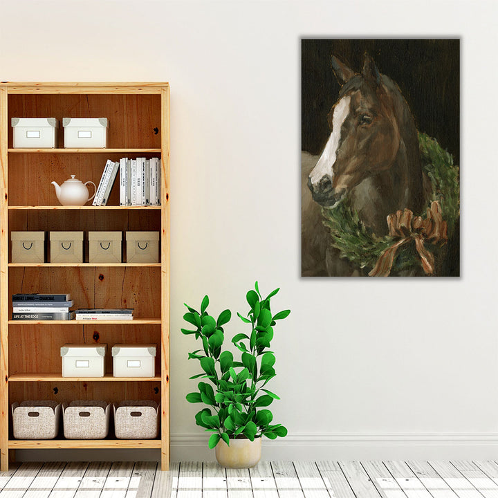 Holiday Horse II - Canvas Print Wall Art