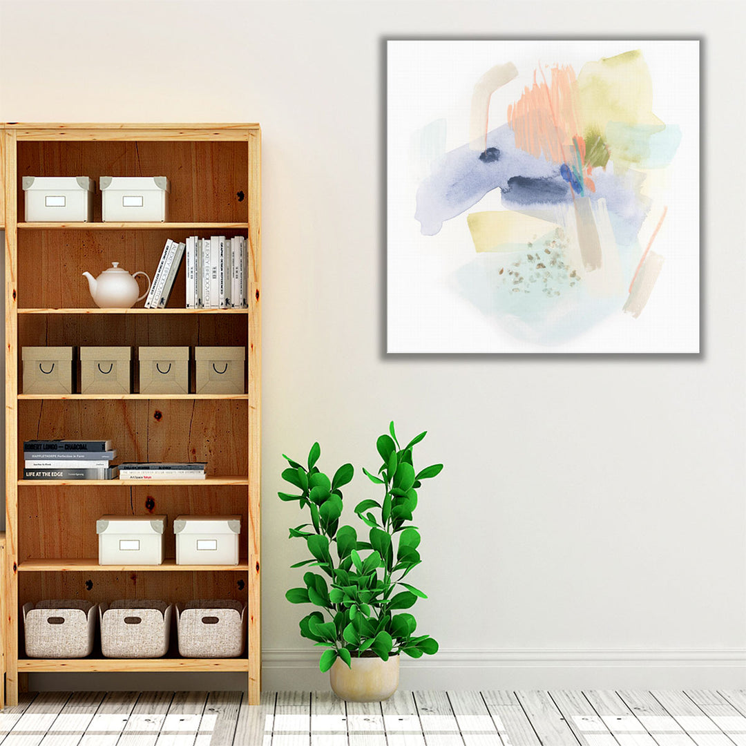 Hallway Wall Decor – subtle abstract print with calming texture