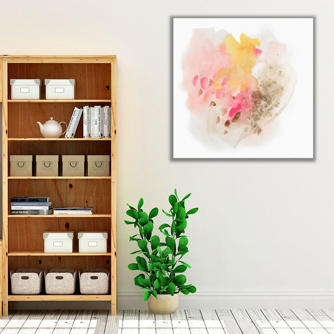 Wrapped canvas modern hallway wall decor