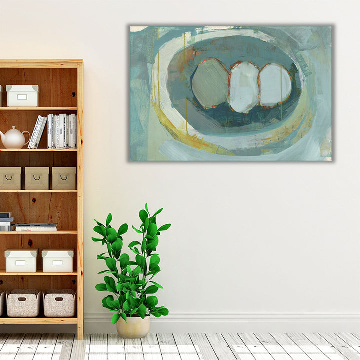Blue Nest I - Canvas Print Wall Art