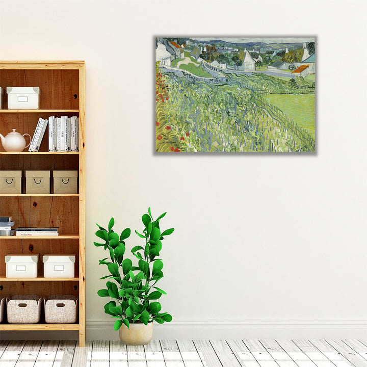 Rustic green and neutral wall art for farmhouse décor