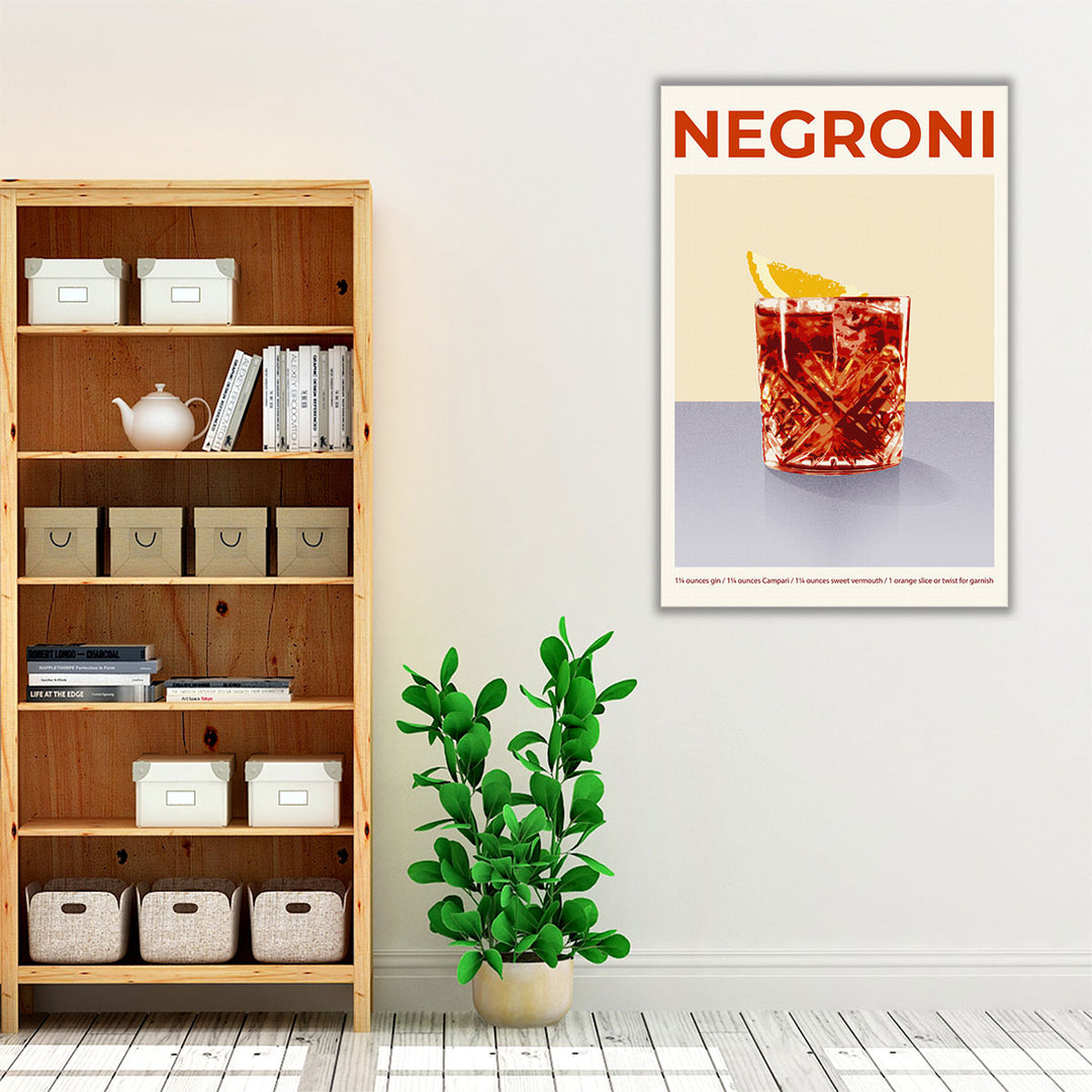 red kitchen art – warm contemporary style