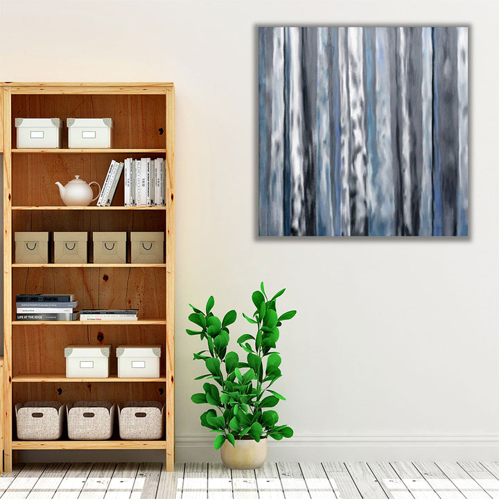 Forest Of Blue - Canvas Print Wall Art
