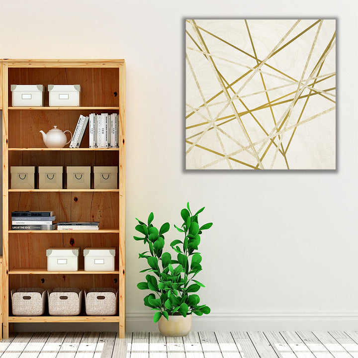 Gold Lined - Canvas Print Wall Art