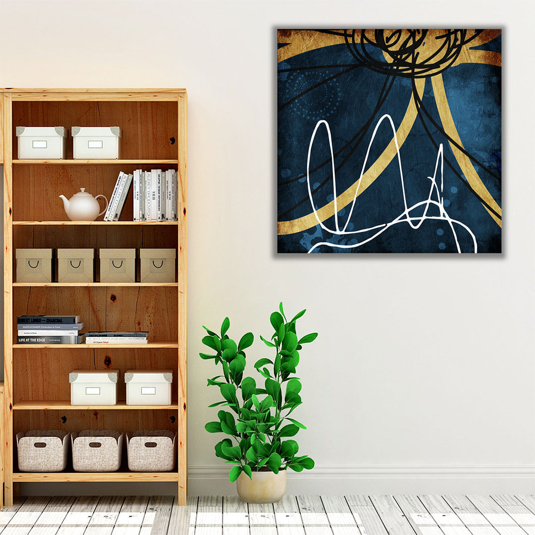 Modern wall art for bedroom or hallway decor