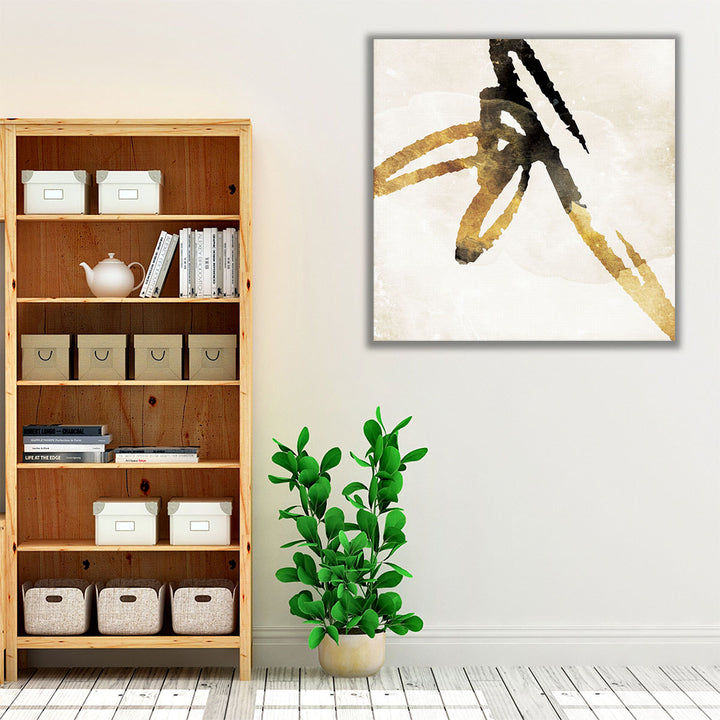 Line Scribble - Canvas Print Wall Art