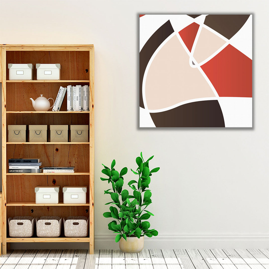 Living room wall art textured canvas