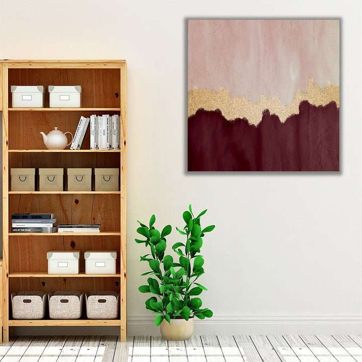 beige framed canvas modern living room decor