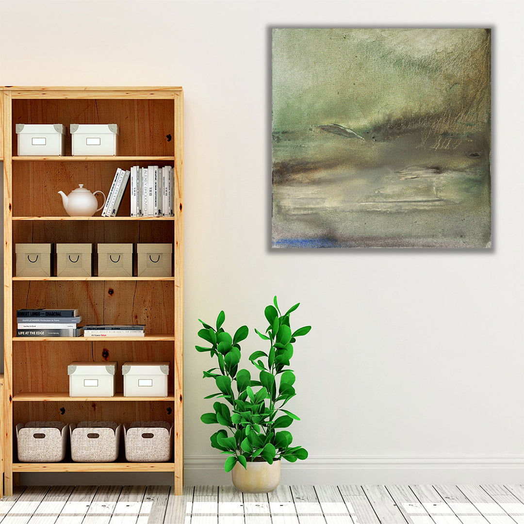 Primordial Vista Neutral - Canvas Print Wall Art