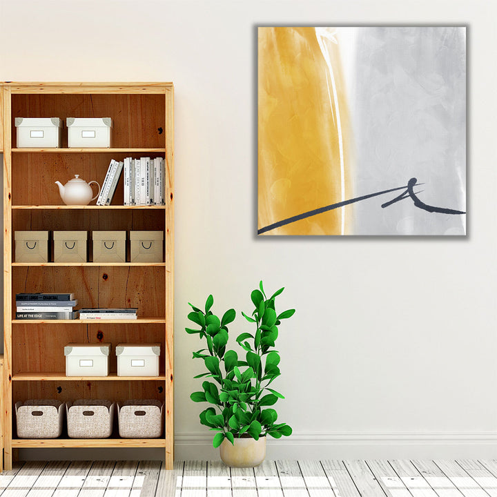 matte paper beige minimalist wall art