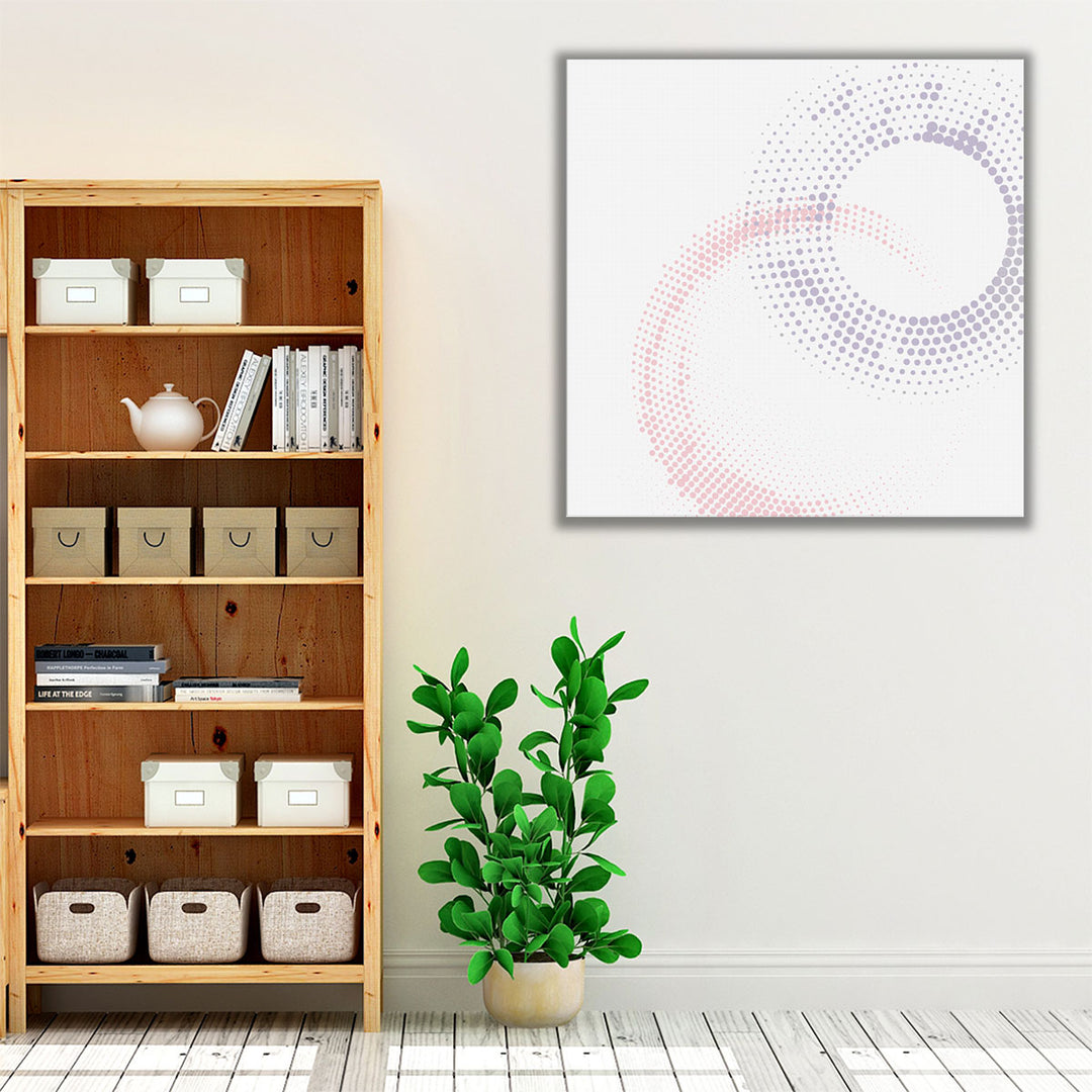 Soft Circle 2 - Canvas Print Wall Art