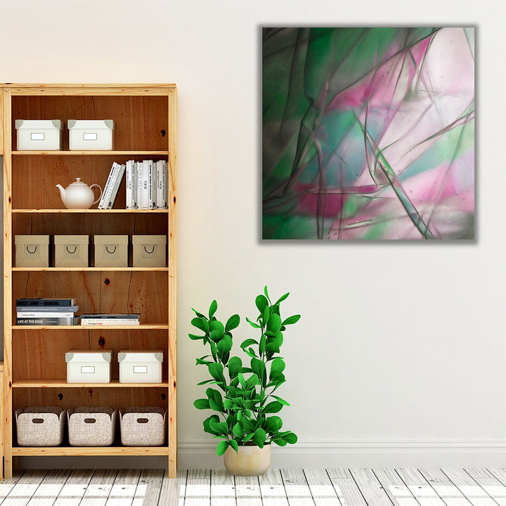 Modern wall art for serene bedroom setting
