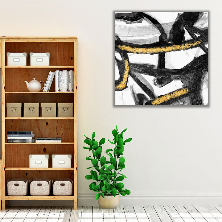 Black and white artwork for modern bedroom