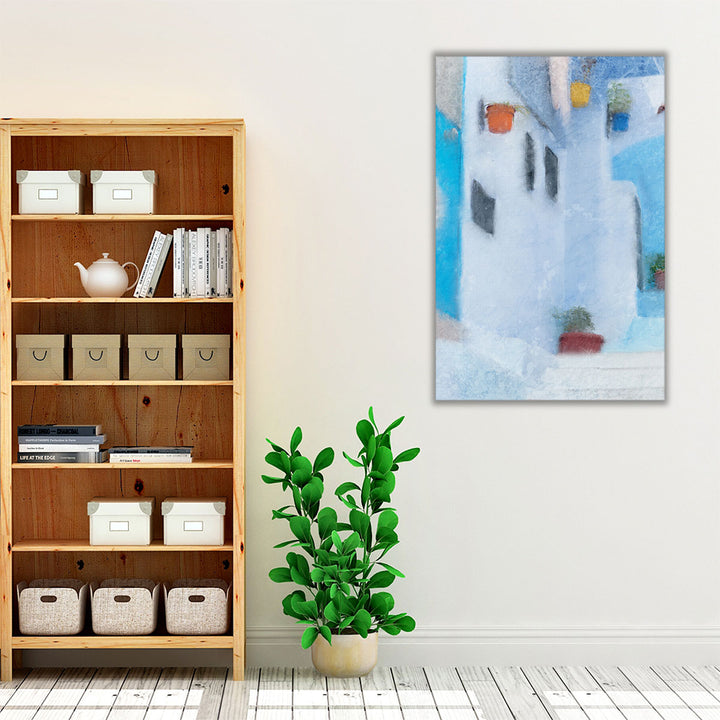 Up the Stairs 1 - Canvas Print Wall Art