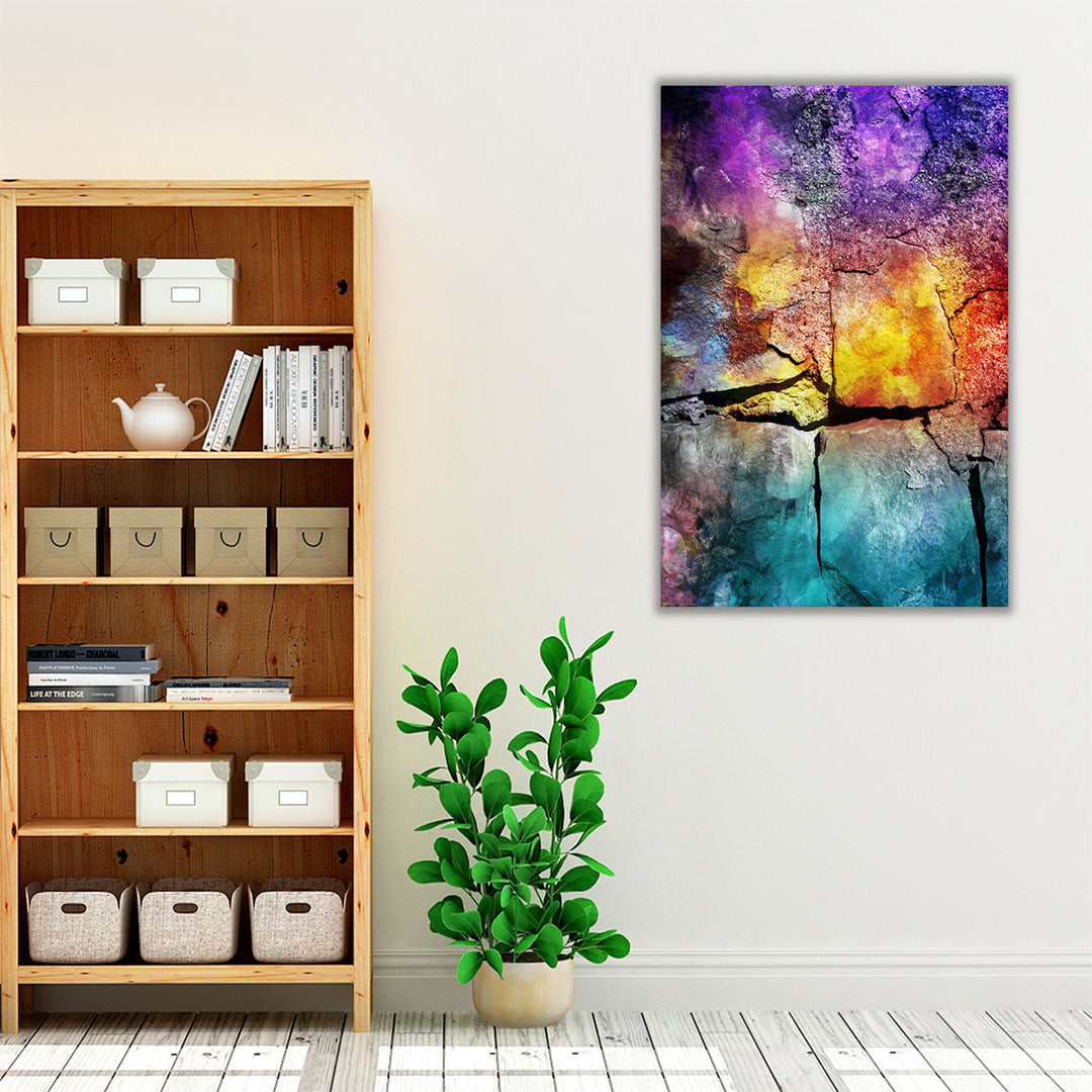Framed canvas living room art print