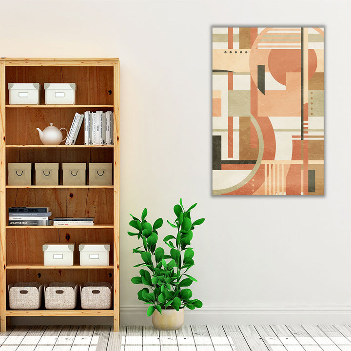 Geo Puzzle Boho Style Mate - Canvas Print Wall Art