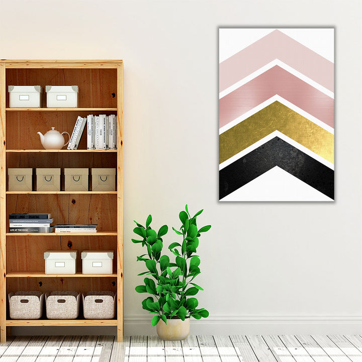 espresso framed canvas abstract modern art