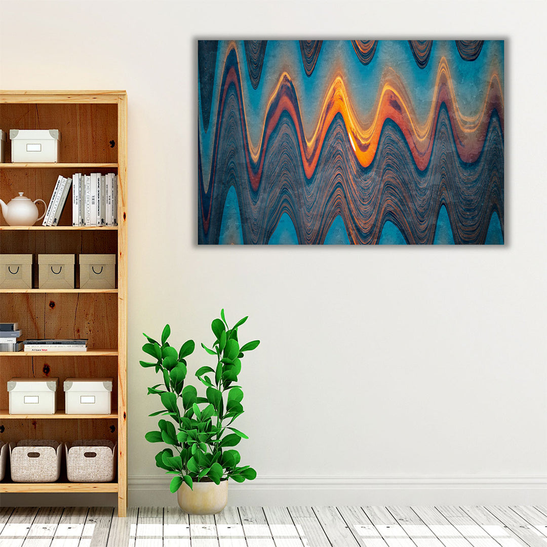 living room canvas warm sunshine indoor art
