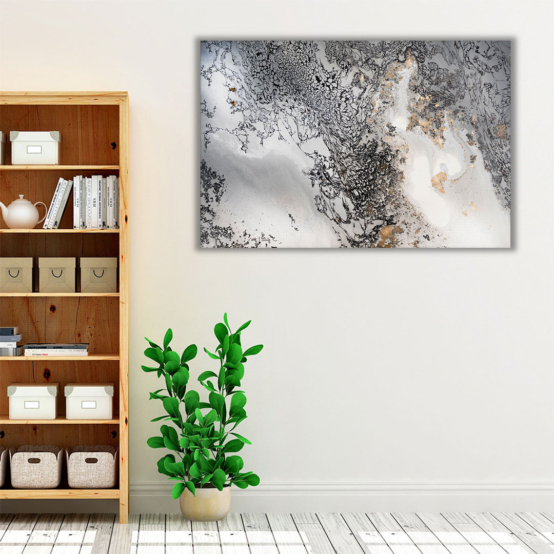 Minimalist abstract painting for bedroom