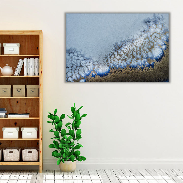 Living room wall art neutral coral decor