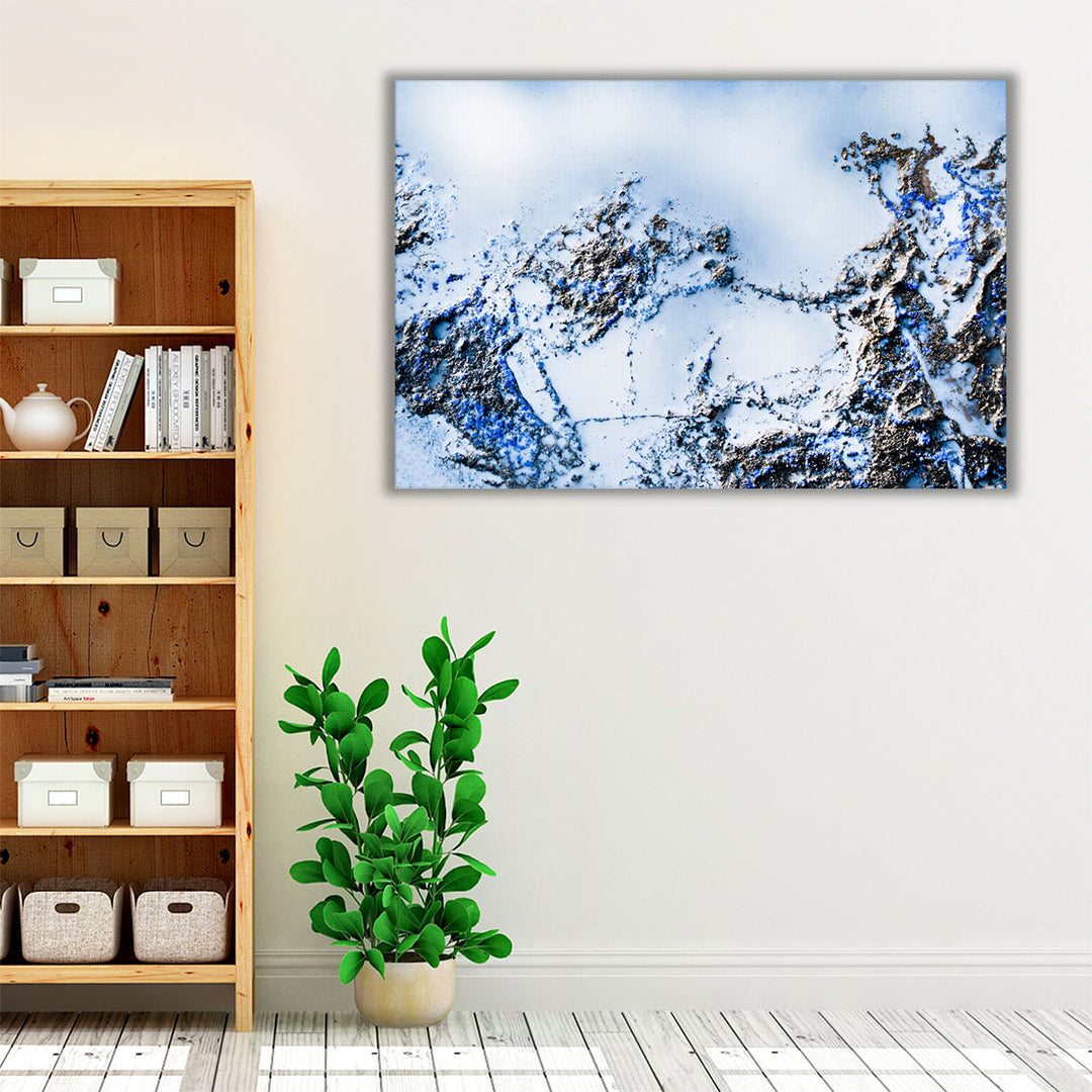 Maya Blue Bliss - Canvas Print Wall Art