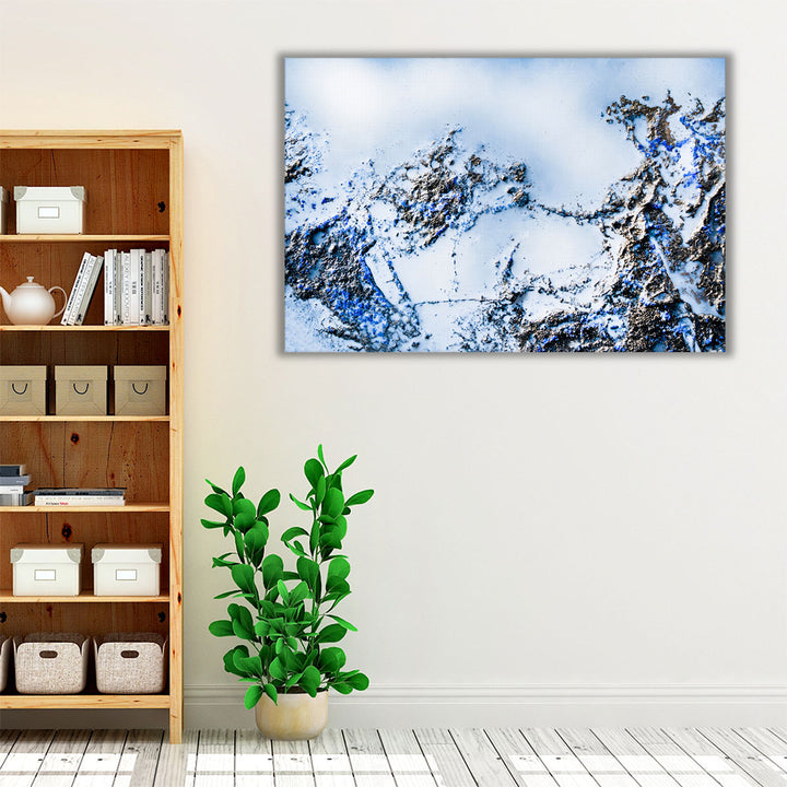 Maya Blue Bliss - Canvas Print Wall Art