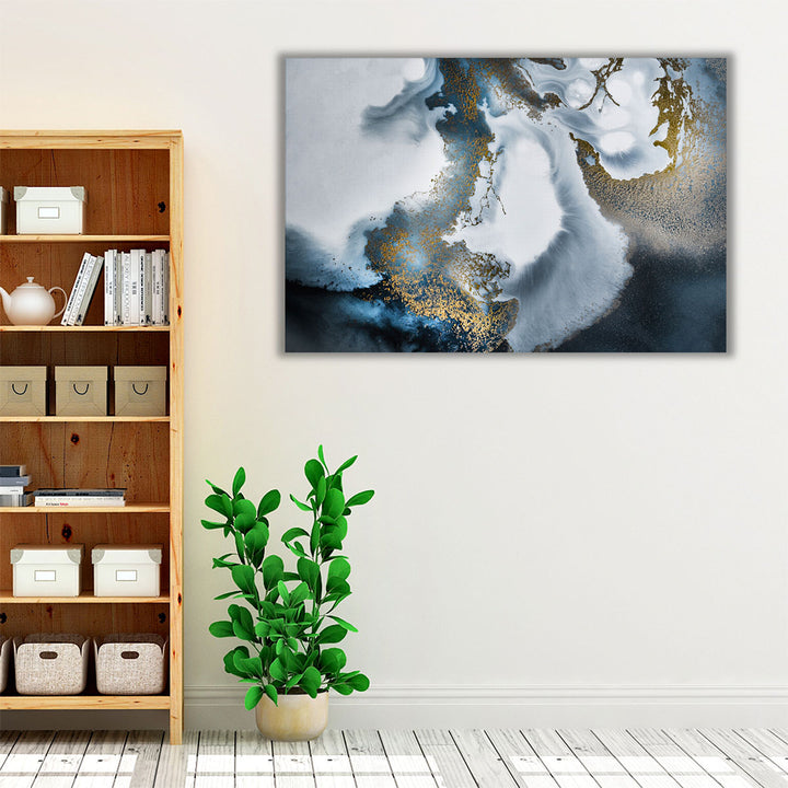 Midnight Motion - Canvas Print Wall Art