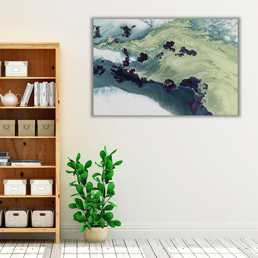Untouched Estuarys - Canvas Print Wall Art