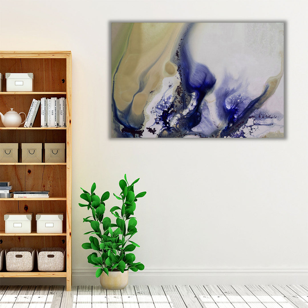 Whirls Of The Waterscape - Canvas Print Wall Art