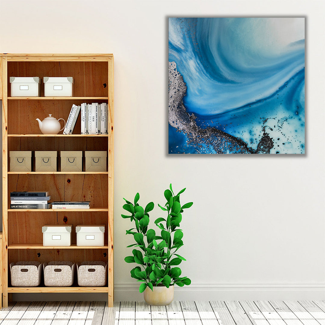 Shallow Sea Square 2 - Canvas Print Wall Art