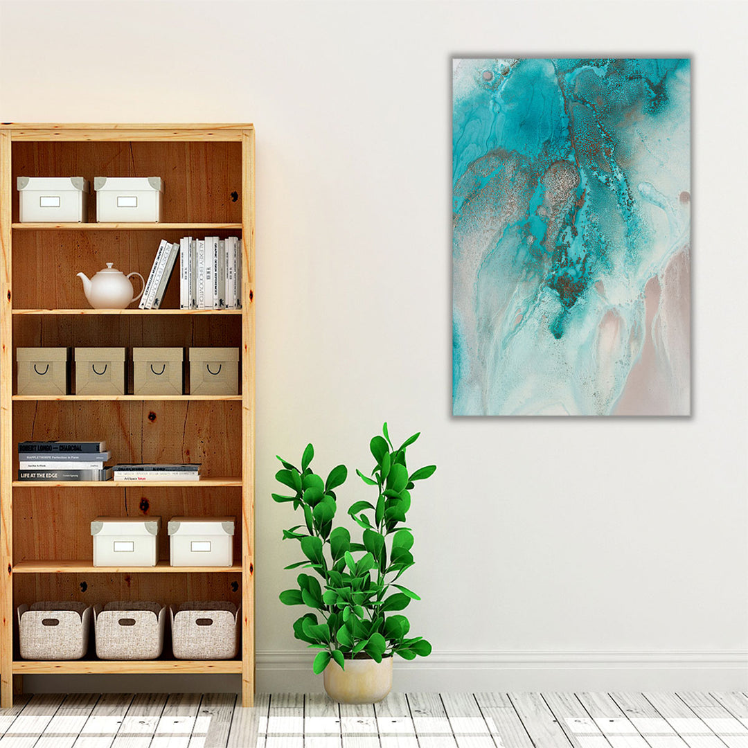 Coral Sea Flow 2 - Canvas Print Wall Art