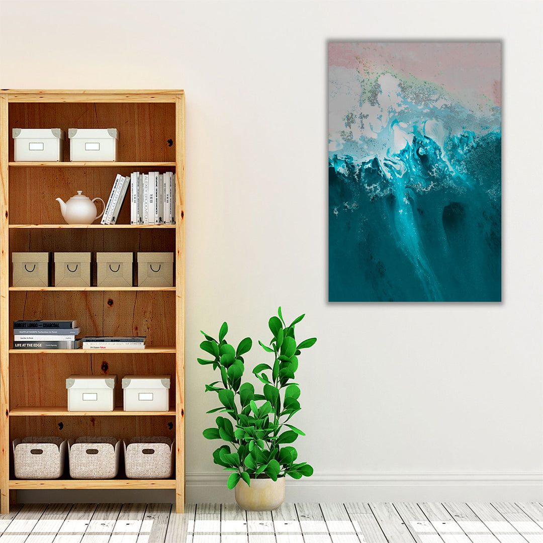 Drop off Trickle - Canvas Print Wall Art