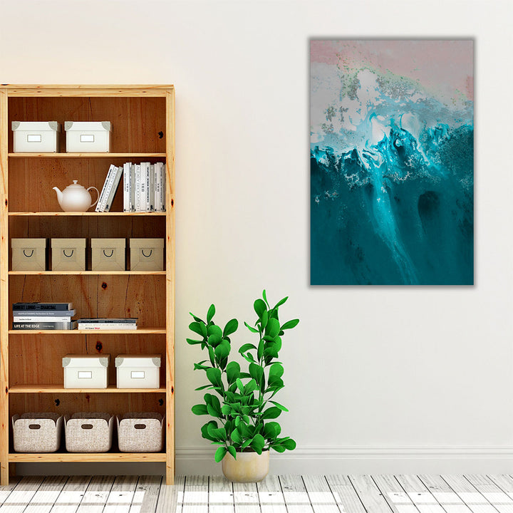 Drop off Trickle - Canvas Print Wall Art