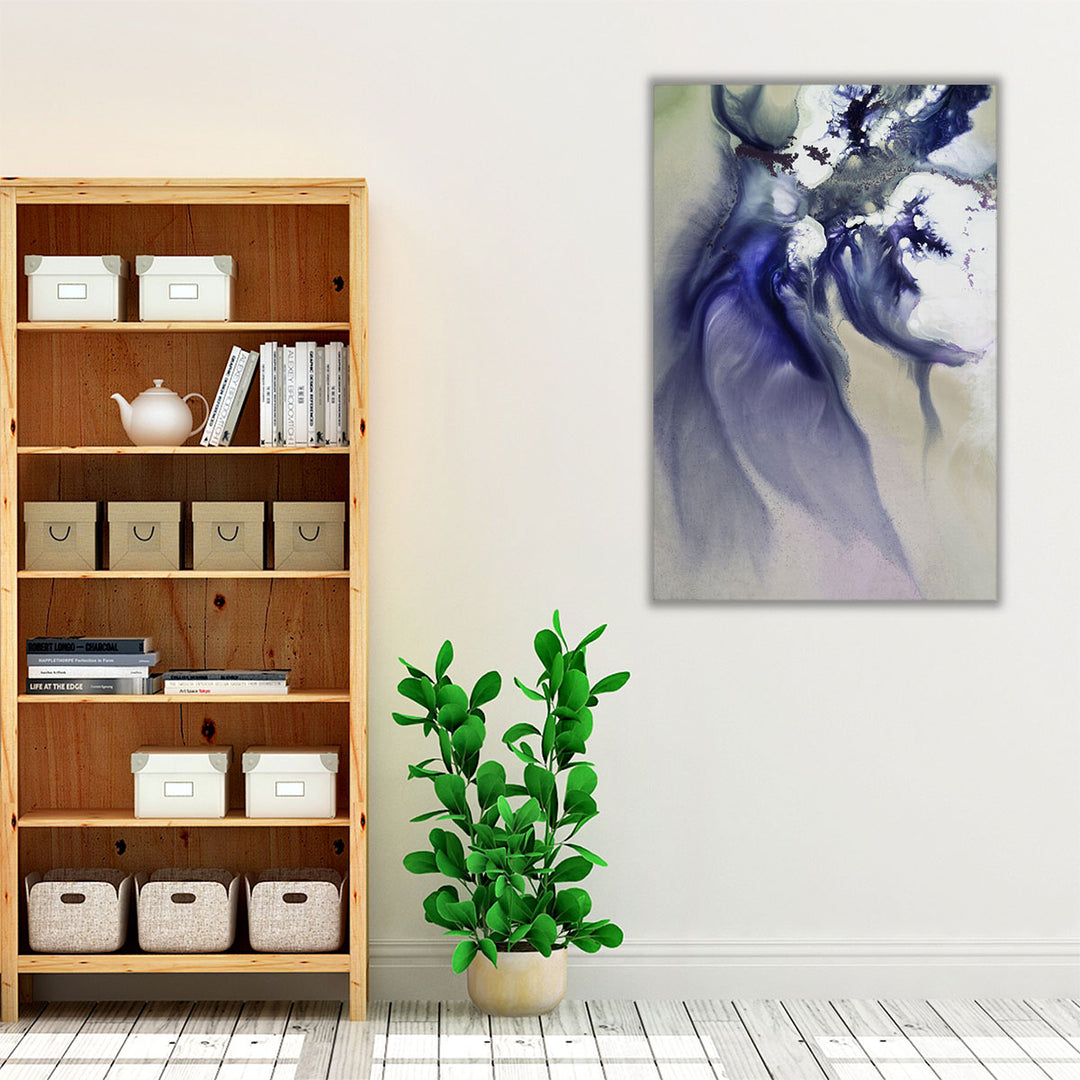 Indigo Rhapsody 1 - Canvas Print Wall Art