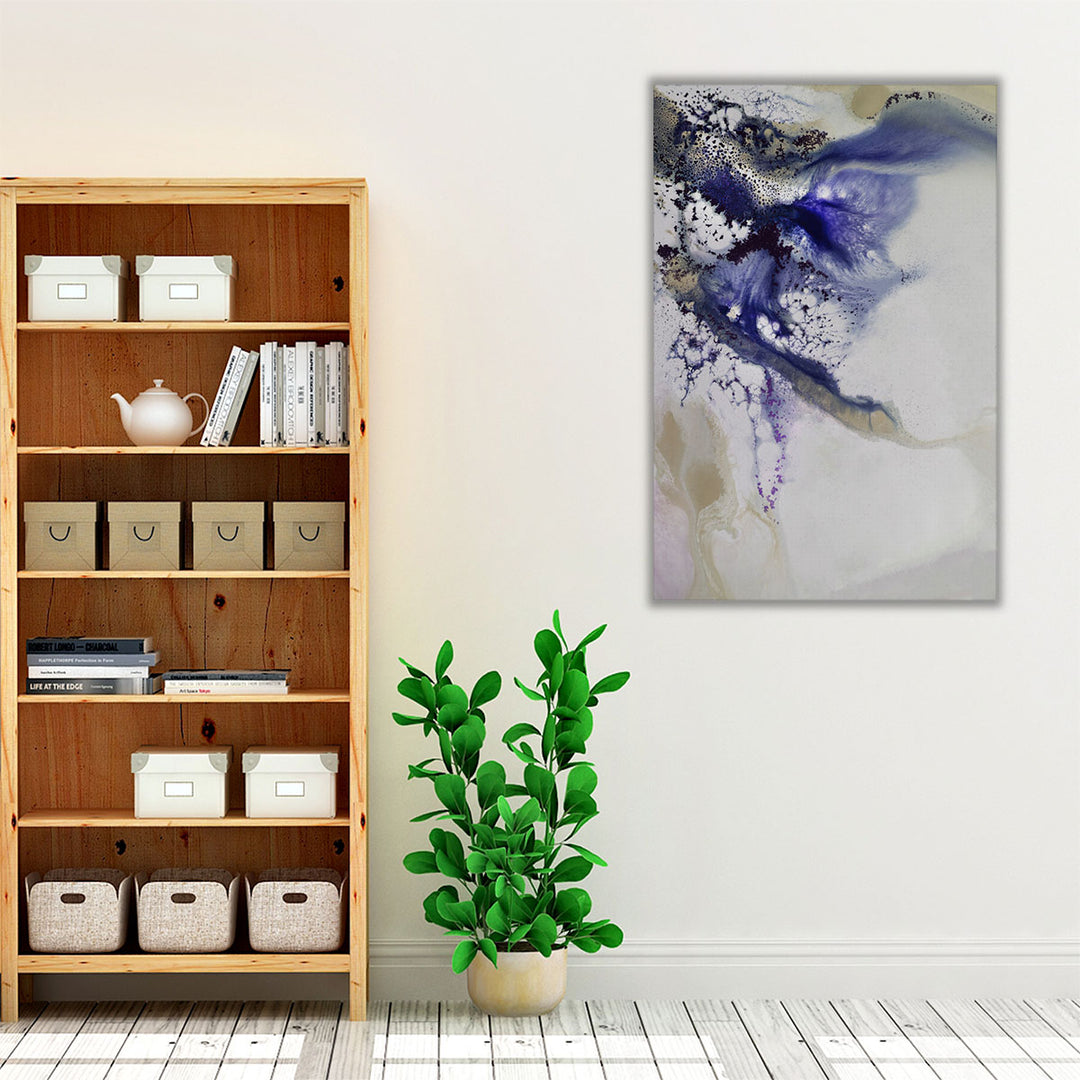 Indigo Rhapsody 2 - Canvas Print Wall Art