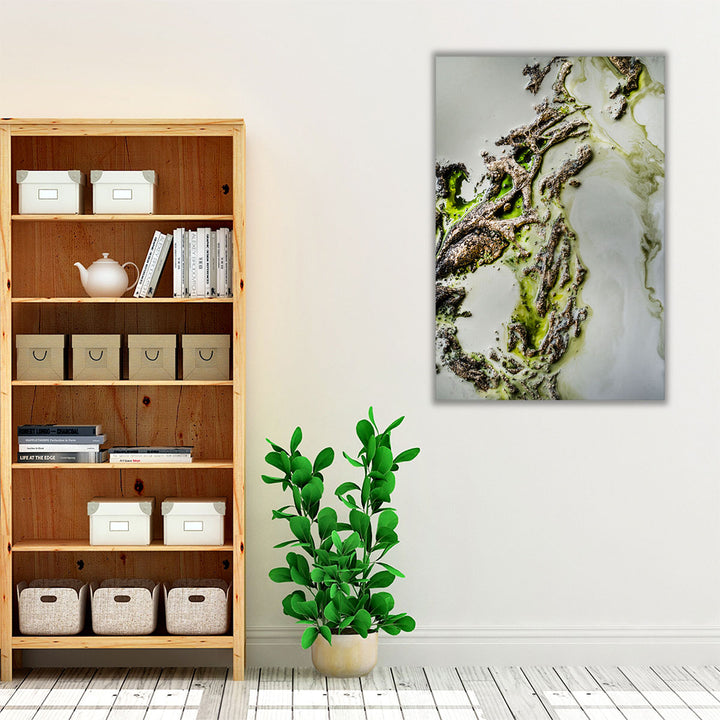Olive Enigma - Canvas Print Wall Art