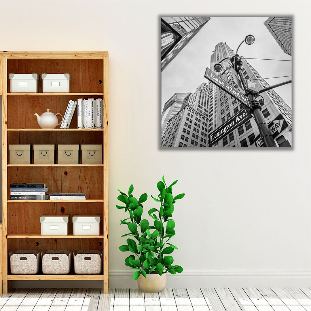 Chrysler Building in New York City - Canvas Print Wall Art