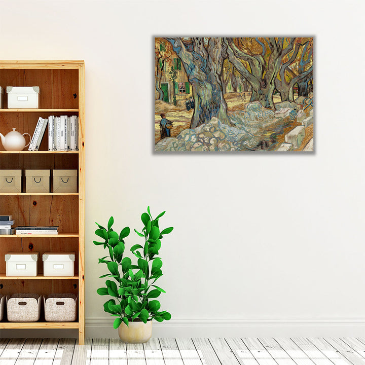 The Large Plane Trees,1889 - Canvas Print Wall Art