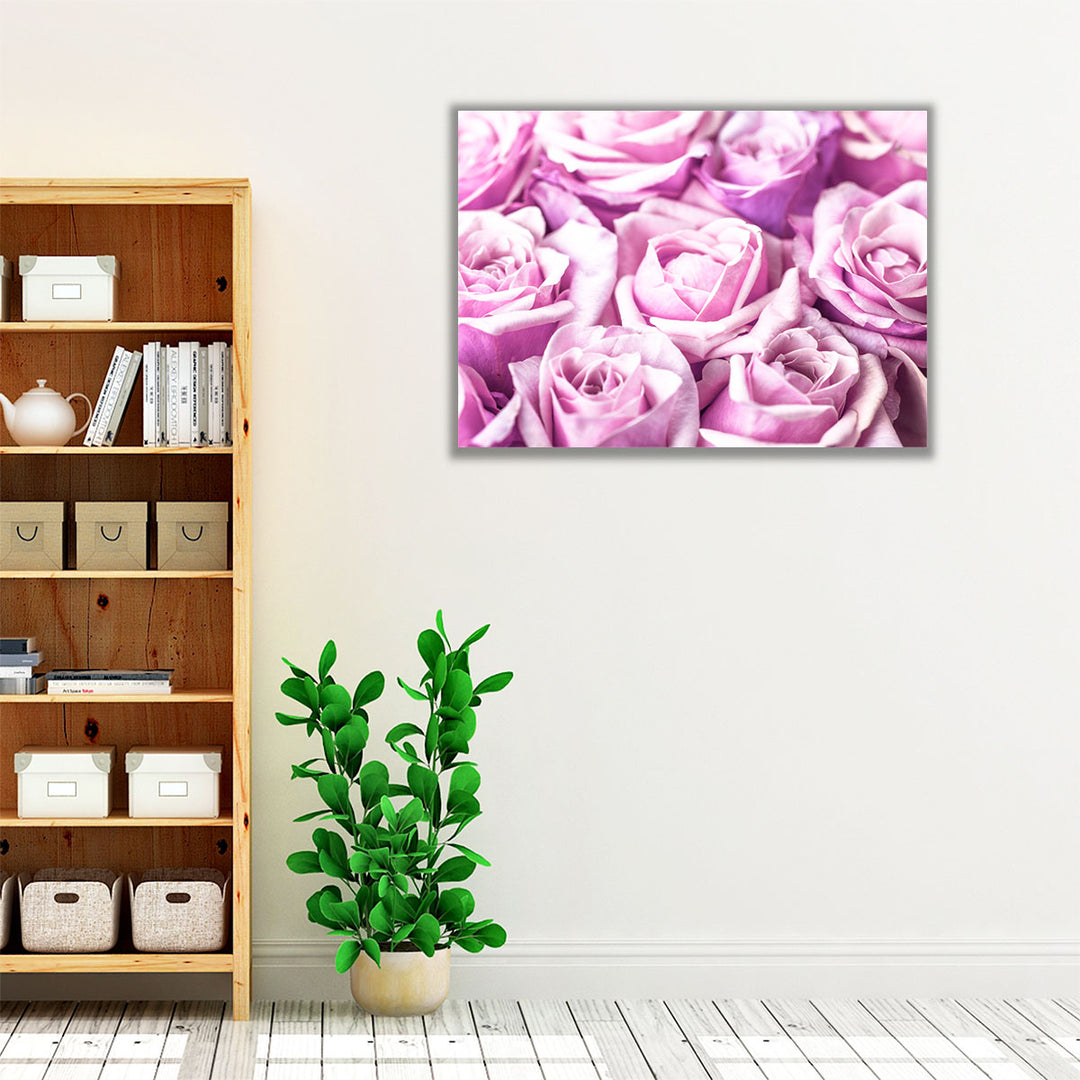 Bunch Of Roses - Canvas Print Wall Art